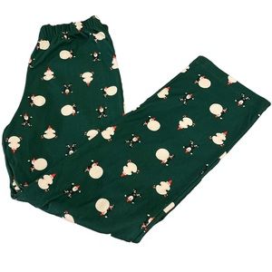 Santa/Gnome/Elf on a cloud graphic Sleep Bottoms